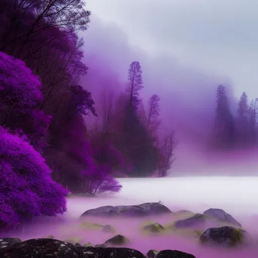 Prompt: purple mist go brrrrrr
