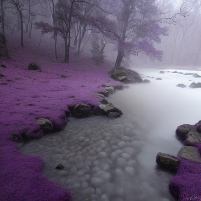 Prompt: purple mist go brrrrrr