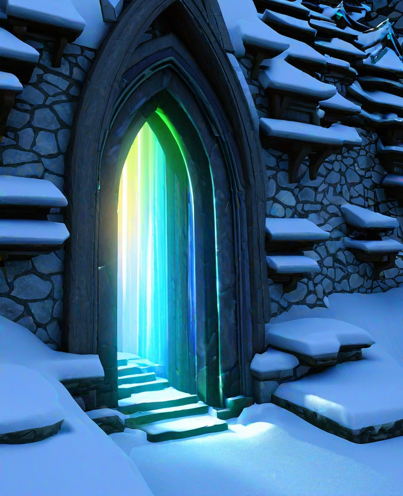 Prompt: denta'bifrost, portal