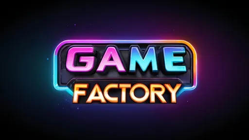 Prompt: Game Factory Logo, digital art, futuristic, industrial, high-tech, vibrant and energetic color palette, metallic textures, neon lights, sleek and professional design, 4k, ultra-detailed, digital art, futuristic, industrial, vibrant colors, metallic textures, neon lights, slightly retro, arcade