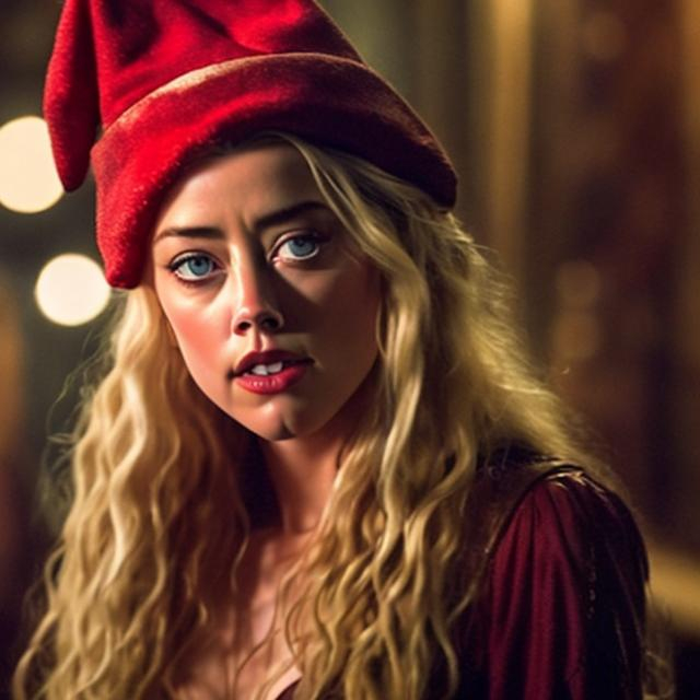 Prompt: amber heard as smee