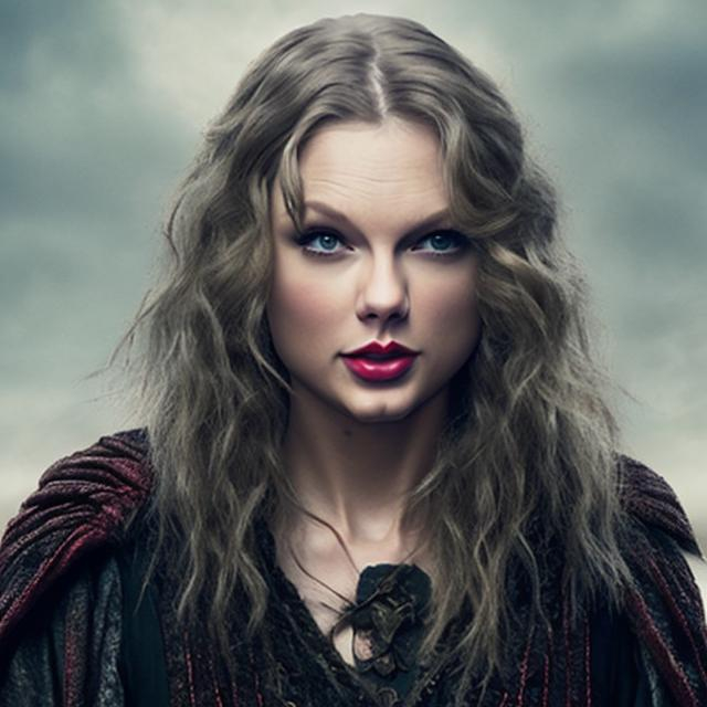 Prompt: Taylor swift as Grima Wormtongue