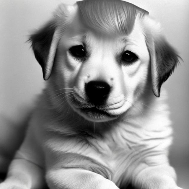 Prompt: Donald Trump as a puppy