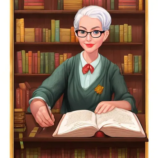Prompt: librarian