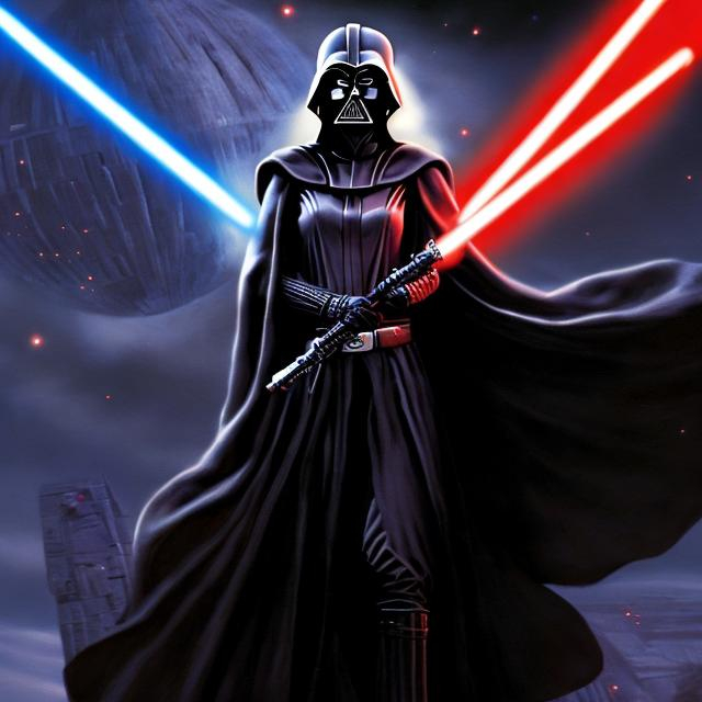 Prompt: Dark Lady of the Sith star wars