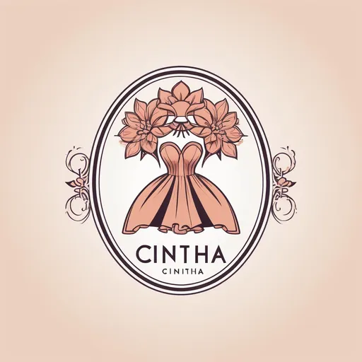 Prompt:  LOGO DE TIENDA DE ROPA QUE INCLUYA EL  NOMBRE DE CINTHIA

