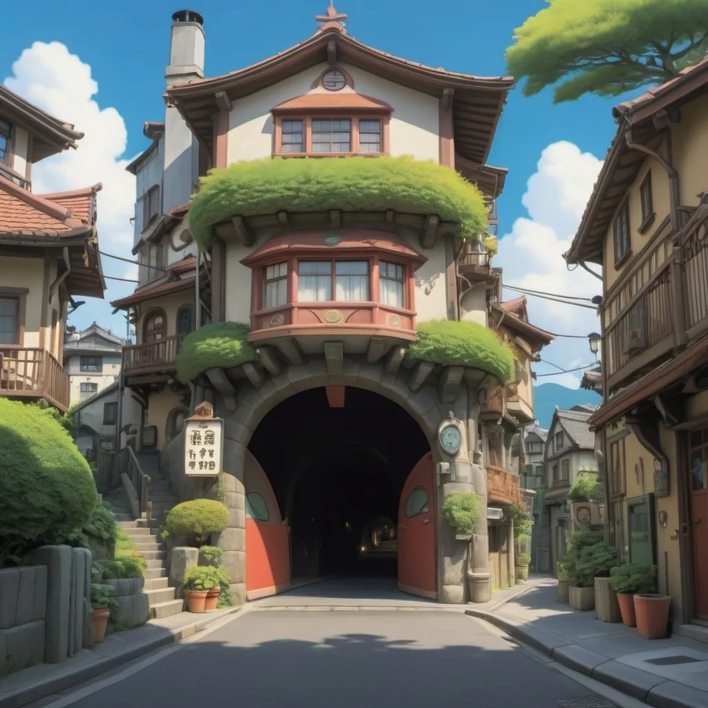 Prompt: Ghibli