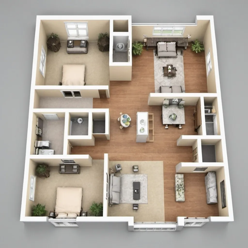 Prompt: create house floorplan