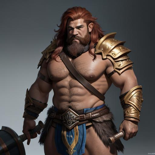 Prompt: masterpiece, splash art, ink painting, D&D fantasy, lightly tanned-skinned gold gay dwarf male barbarian, ((short stocky, barrel chested, dwarf proportions)), determined expression, medium length red hair, looking at the viewer, wearing detailed splint armor holding a huge battle axe above in one hand #3238, UHD, hd , 8k eyes, detailed face, big anime dreamy eyes, 8k eyes, intricate details, insanely detailed, masterpiece, cinematic lighting, 8k, complementary colors, golden ratio, octane render, volumetric lighting, unreal 5, artwork, concept art, cover, top model, light on hair colorful glamourous hyperdetailed medieval city background, intricate hyperdetailed breathtaking colorful glamorous scenic view landscape, ultra-fine details, hyper-focused, deep colors, dramatic lighting, ambient lighting god rays, flowers, garden | by sakimi chan, artgerm, wlop, pixiv, tumblr, instagram, deviantart