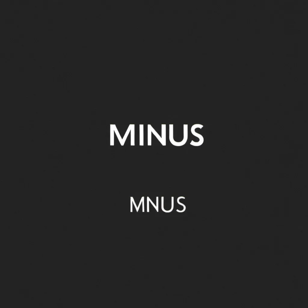 Prompt: Minus's