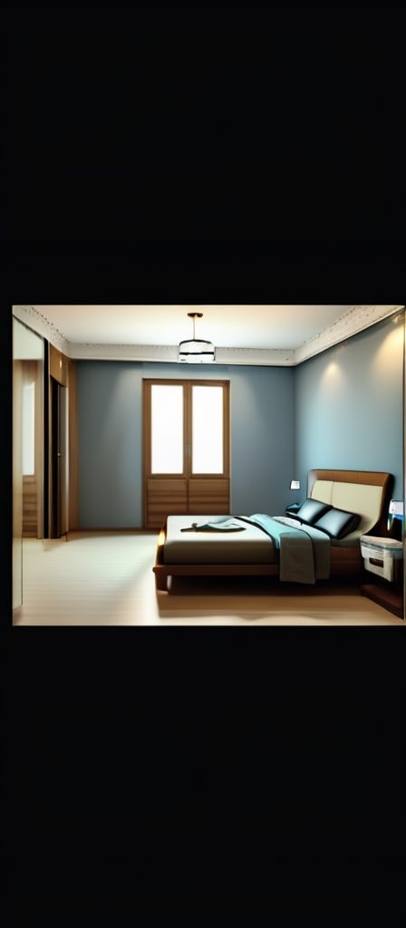 Prompt: Translate text with your camera
Converting a picture of a regular bedroom into a bedroom with moon-shaped lighting and placing the picture as if it were in space