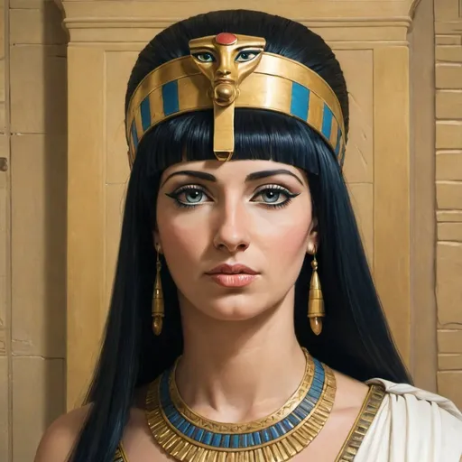 Prompt: Portrait of cleopatra 