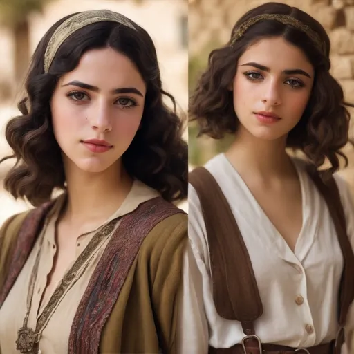 Prompt: Very realistic, very vibrant,authentic looks and feel israeli very early to late 1920s true period and place style period styles real realistic looks 1920s in Israel style women with 1920s hairstyles guys shorter natural like hair kinda buffed strong looking kinda kinda lighter olive/tan skin color attractive/handsome very youth both male and female very israelis sabras look in israel in israeli kibbutz very 1920s Israeli fashions styles looking real like authentic natural looking very israeli style very Israeli look ansd feel Israeli vivid like colors full body shots pics young people in group settings variety of realistic real like physical types and looks with some lighter looking very Israeliana with more vivid brighter look and details kinda anime feel very Israeli mediterraniea middle eastern feel