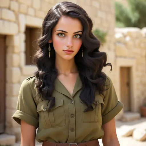 Prompt: Very realistic, very vibrant,authentic looks and feel israeli from  very early to late 1930s true period and place style period styles real realistic looks 1920s in Israel style women with 1920s hairstyles guys shorter natural like hair kinda buffed strong looking kinda kinda lighter olive skin color attractive/handsome very youth both male and female very israelis sabras look in israel in israeli kibbutz and towns very 1929s Israeli fashions styles looking real like authentic natural looking very israeli style very Israeli look ansd feel Israeli vivid like colors full body shots pics young people in group settings variety of realistic real like physical types and lookshaving some lighter fairer looking  types and very Israeliana vivid colors with jet or raven black very dark hair to lighter blondish