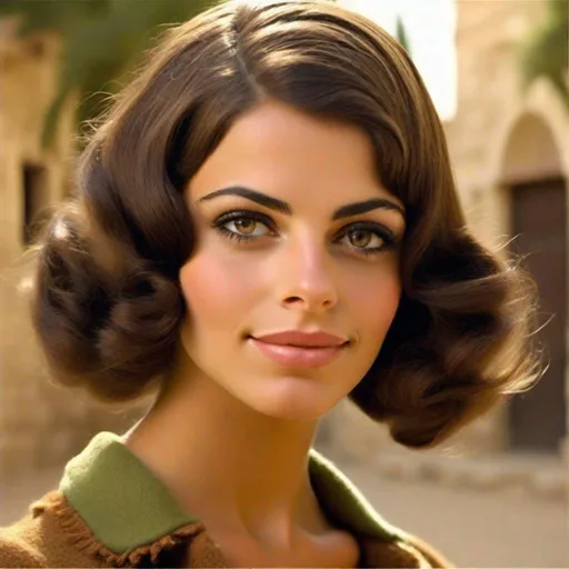 Prompt: Very realistic, very vibrant,authentic looks and feel israeli very early to late 1920s true period and place style period styles real realistic looks 1960s in Israel style women with 1960s hairstyles guys shorter natural like hair buffed strong looking kinda olive/tan Very skin color attractive/handsome very youthful both male and female very israelis sabras look in israel in israeli kibbutz very 1960s Israeli fashions styles looking real like authentic natural looking very israeli style very Israeli look ansd feel Israeli vivid like colors full body shots pics young people in group settings variety of realistic real like physical types and looks with some lighter looking very Israeliana with more vivid brighter look and details kinda anime feel very Israeli mediterraniea middle eastern feel