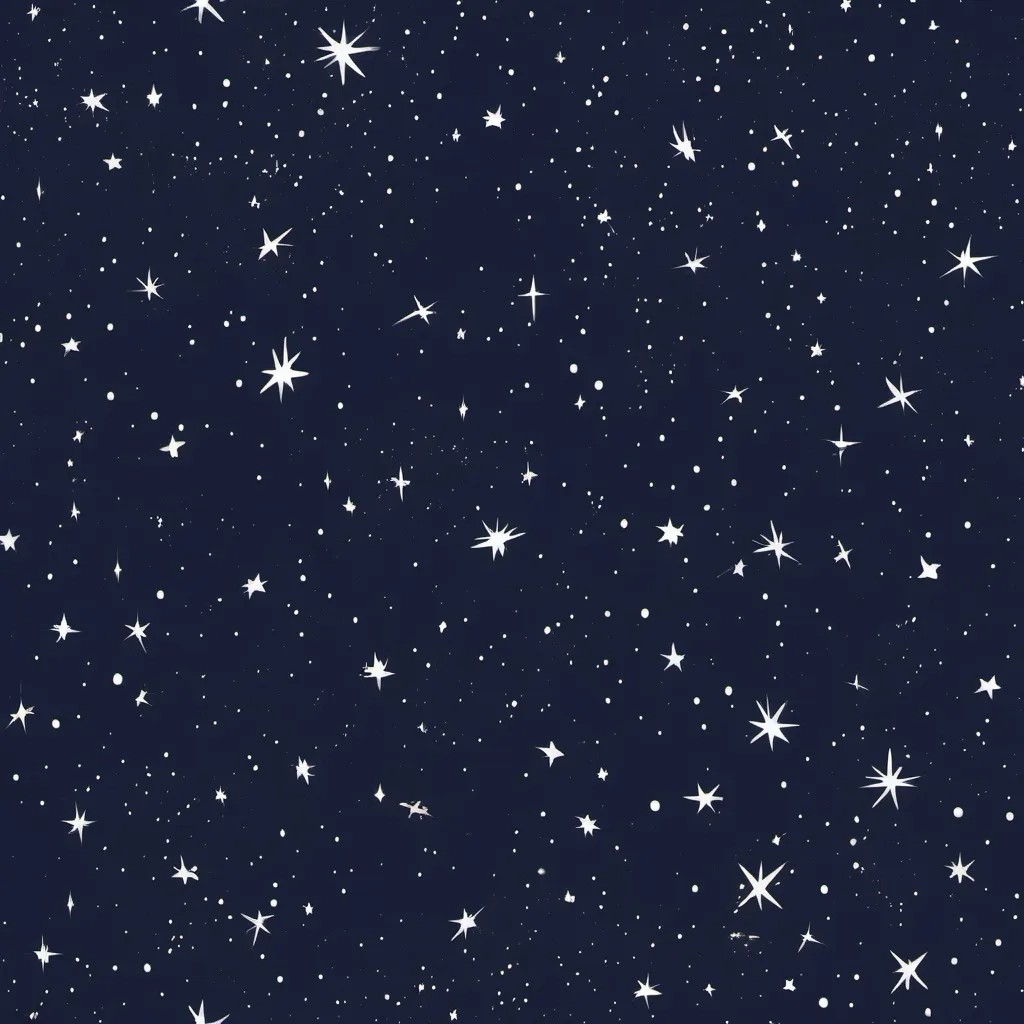 Prompt: twinkling stars randomly