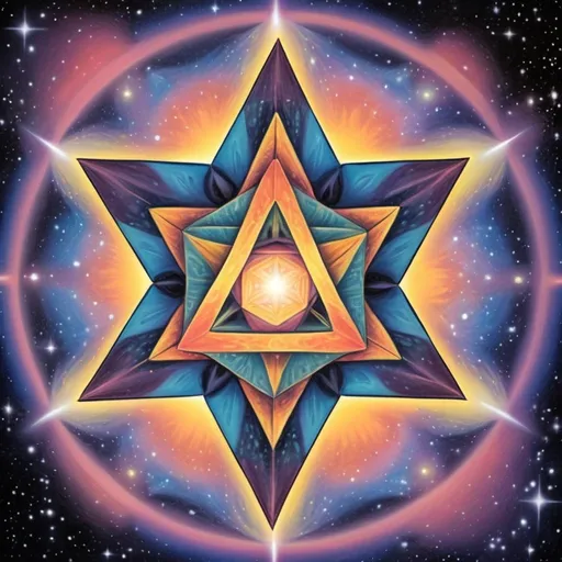 Prompt: please create a merkaba