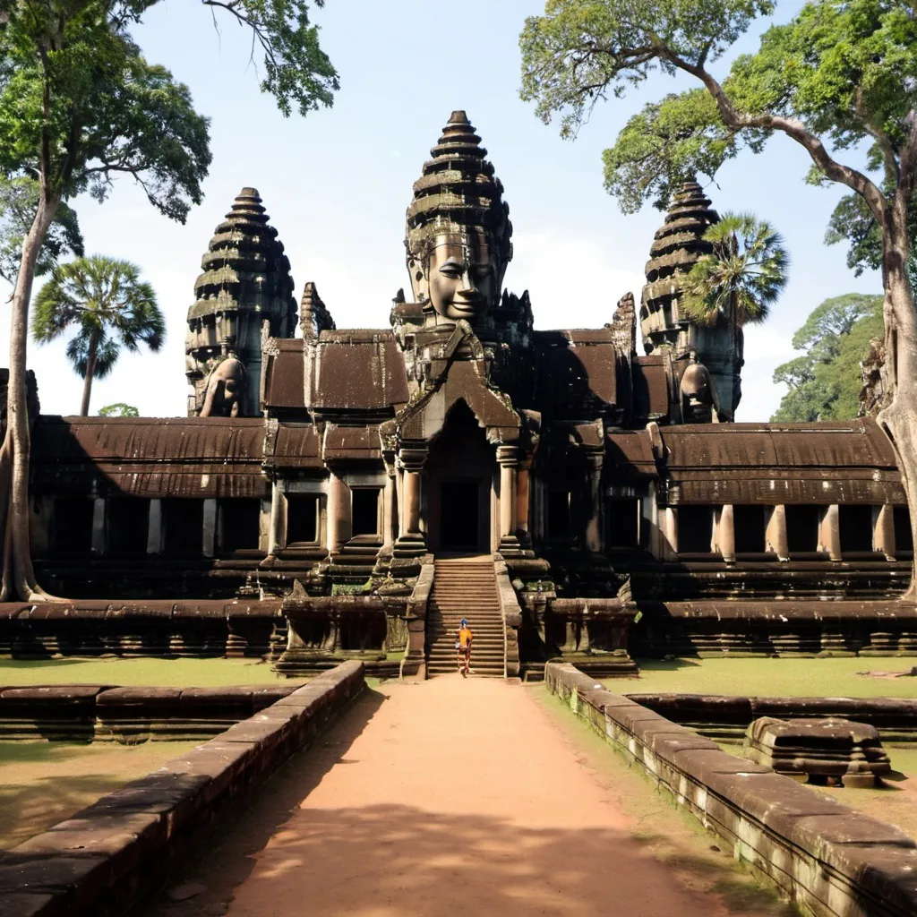 Prompt: Temple of Angkor wat
