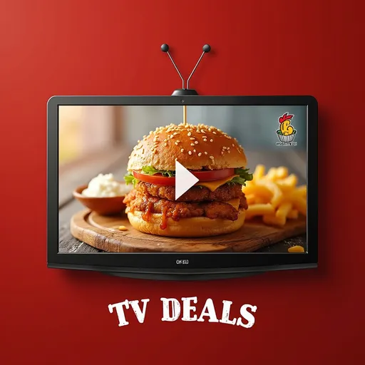 Prompt: Create Video for TV advertising for Fried Chicken Restuarant
