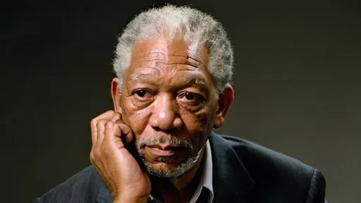 Prompt: old morgan freeman facing sideways. hand on his chin like he is deep in thoughts. hand on chin and he is facing down
