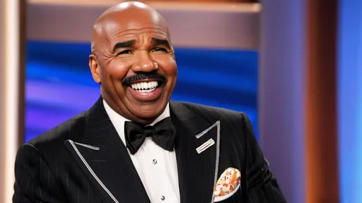 Prompt: steve harvey smilling in a funny pose