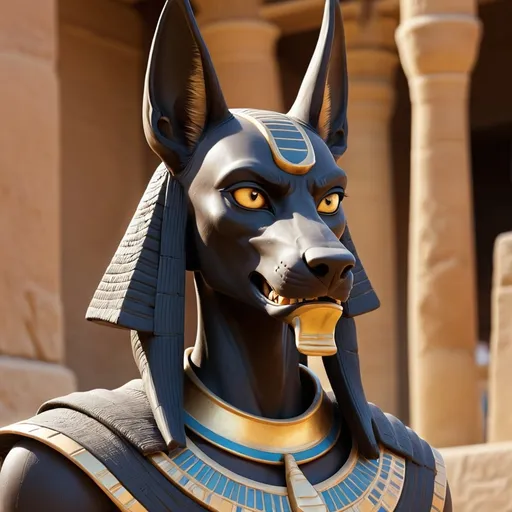 Prompt: Anubis