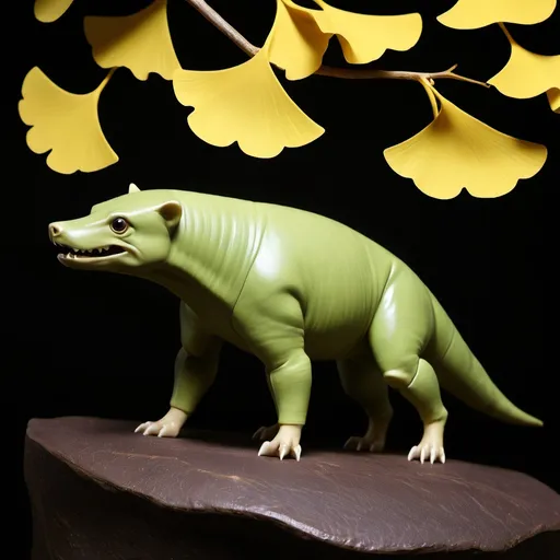 Prompt: ginkgo therapsid