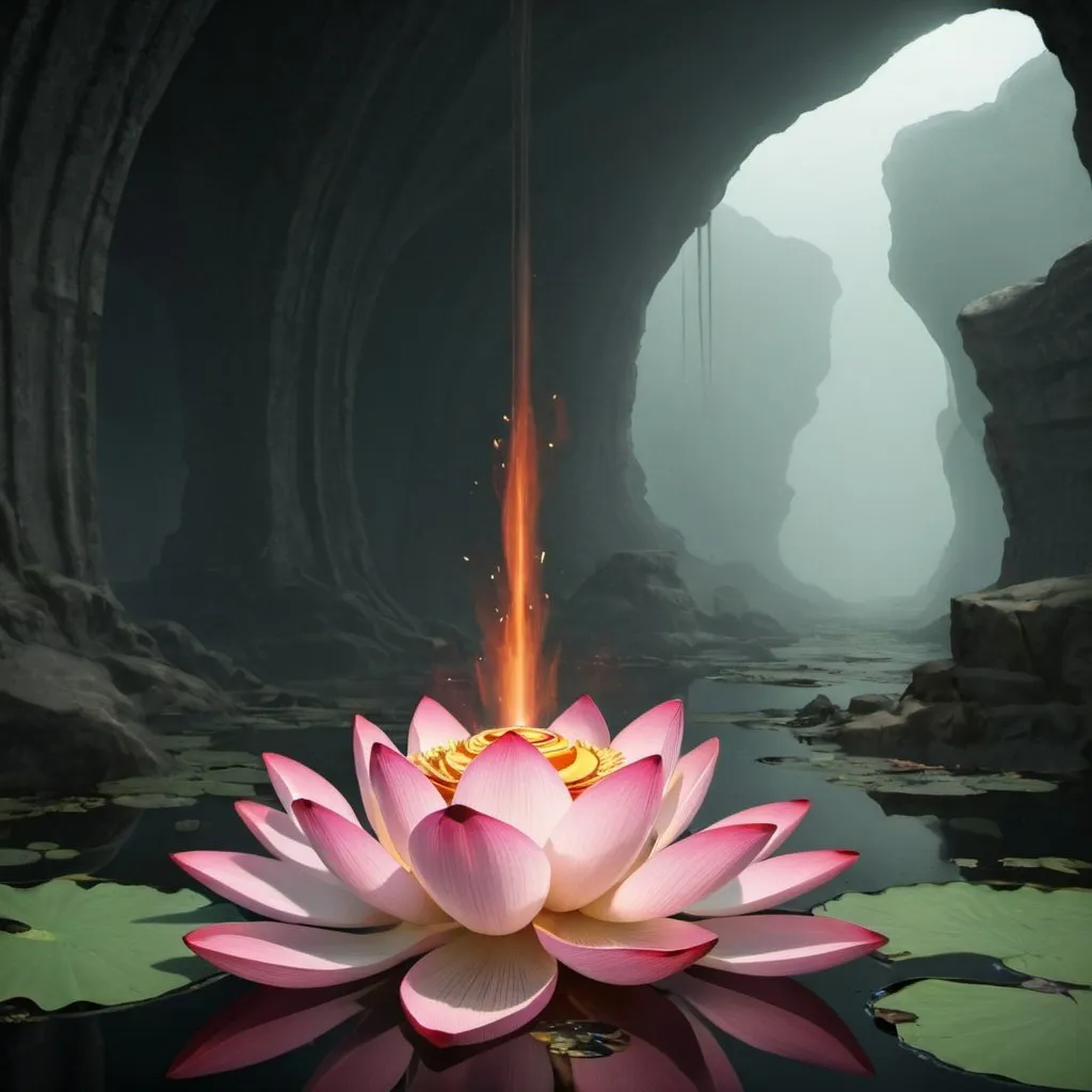 Prompt: lotus forge