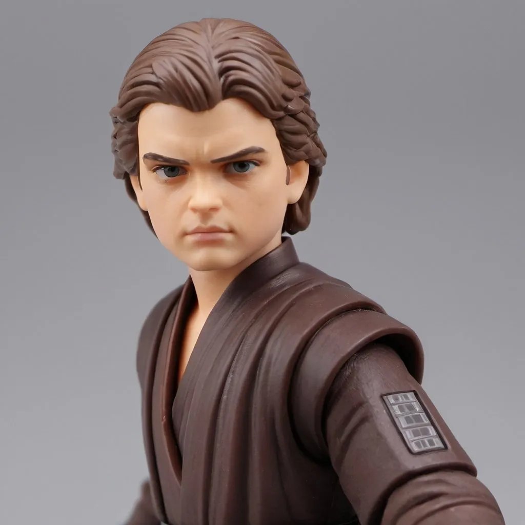 Prompt: Anakin Skywalker, Action Figure, Plastic 