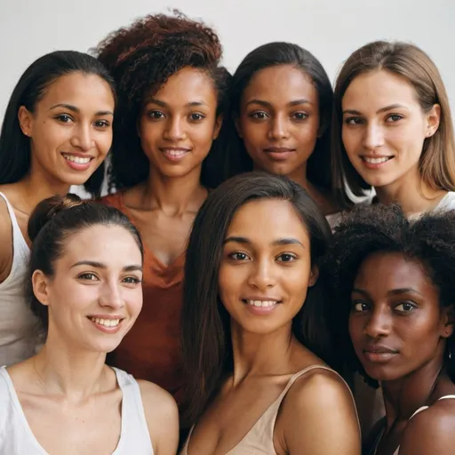 Prompt: Women of different colours