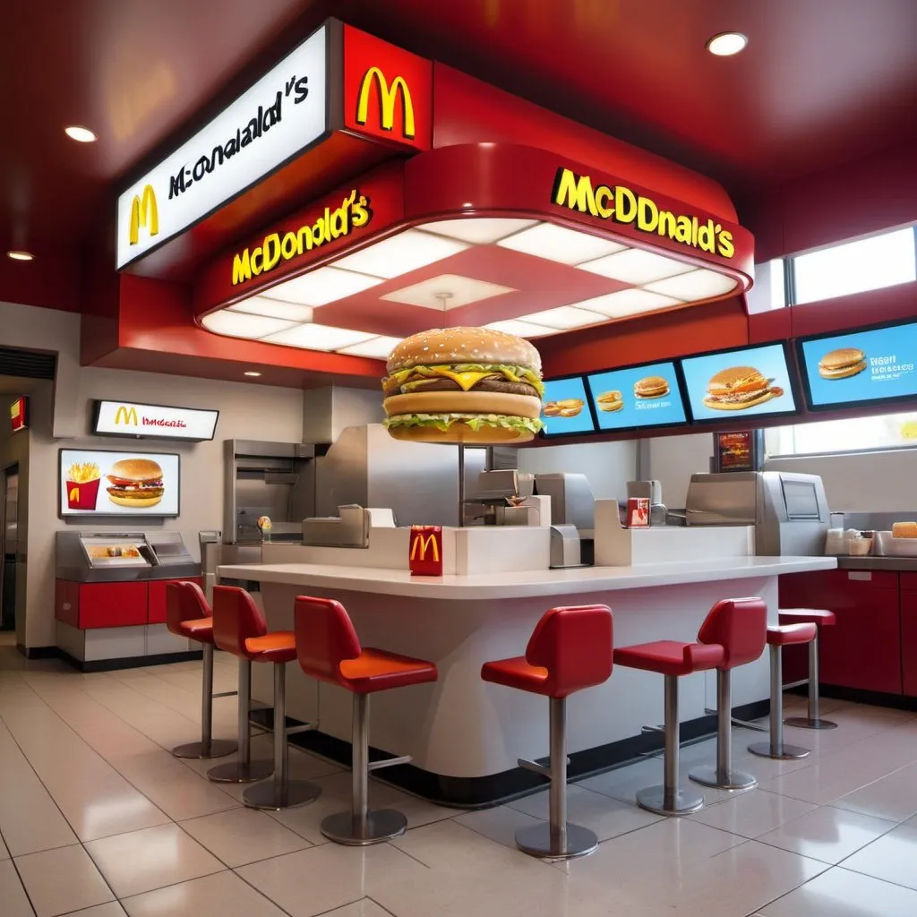 Prompt: mcdonalds in the future 