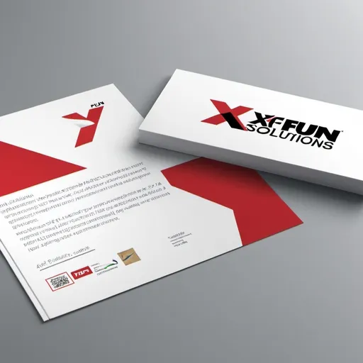 Prompt: header logo for documents for the company - "XFUN Solutions AD"