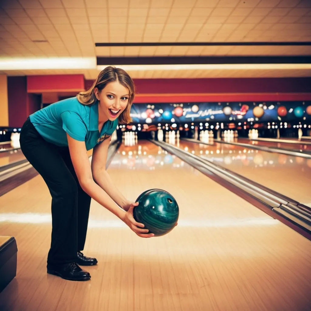 Prompt: National bowling day images