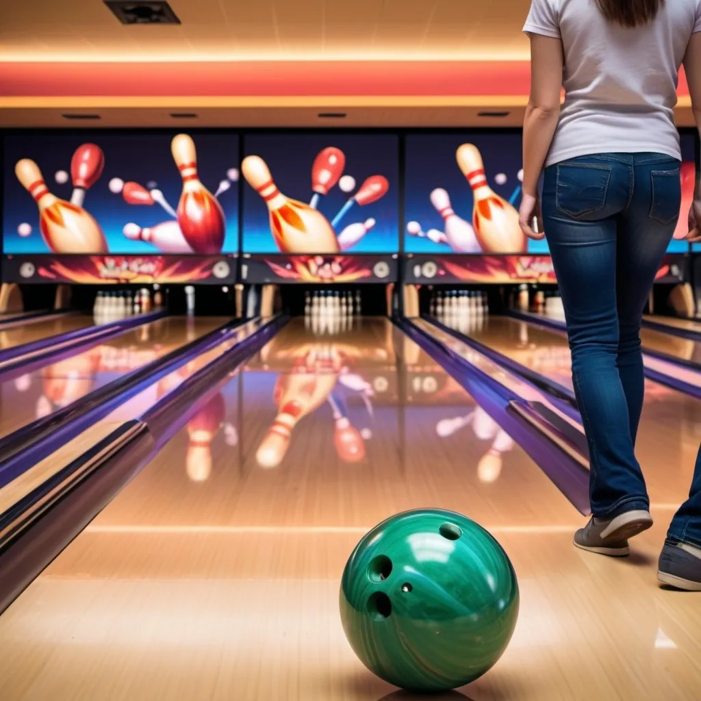 Prompt: National bowling day images