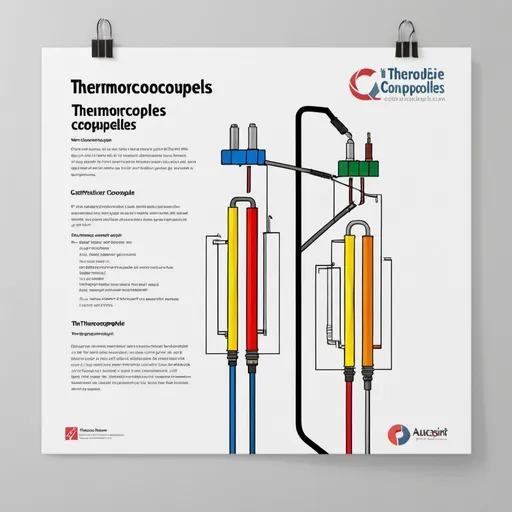 Prompt: create an poster about thermocouples 