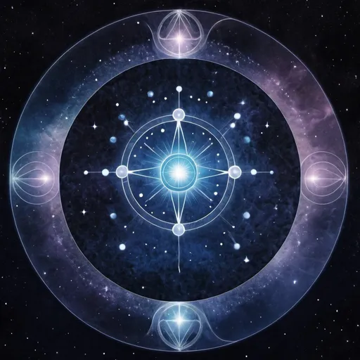 Prompt: Ethereal, universe, Gemini symbol