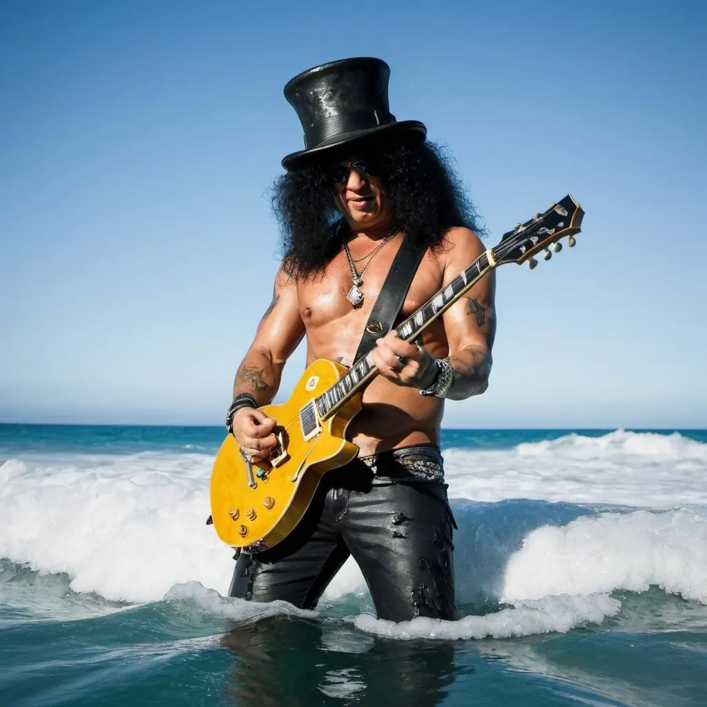 Prompt: Slash in the ocean 