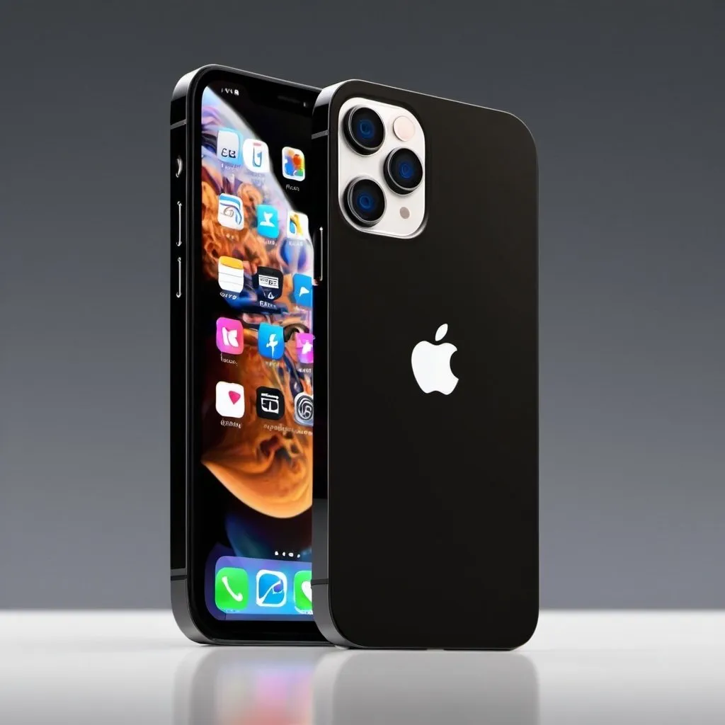 Prompt: iphone 14 pro max social media post 
design