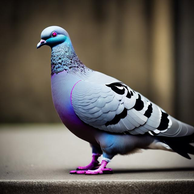 Prompt: pigeon
