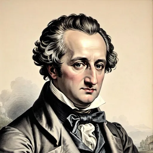 Prompt: mache ein Bild über das Gedicht von Goethe "Der Erlkönig