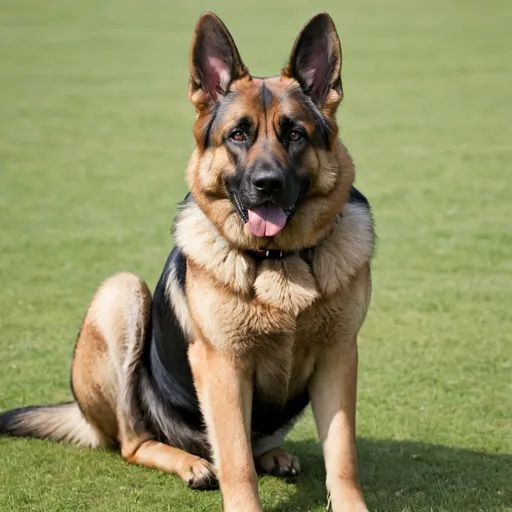 Prompt: a German Sheperd dog