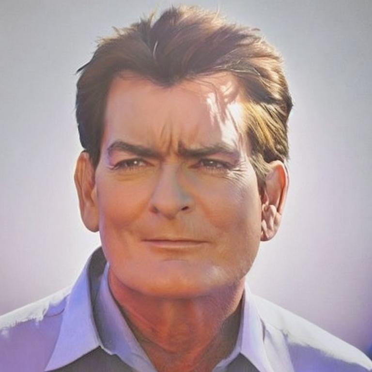 Prompt: Charlie Sheen