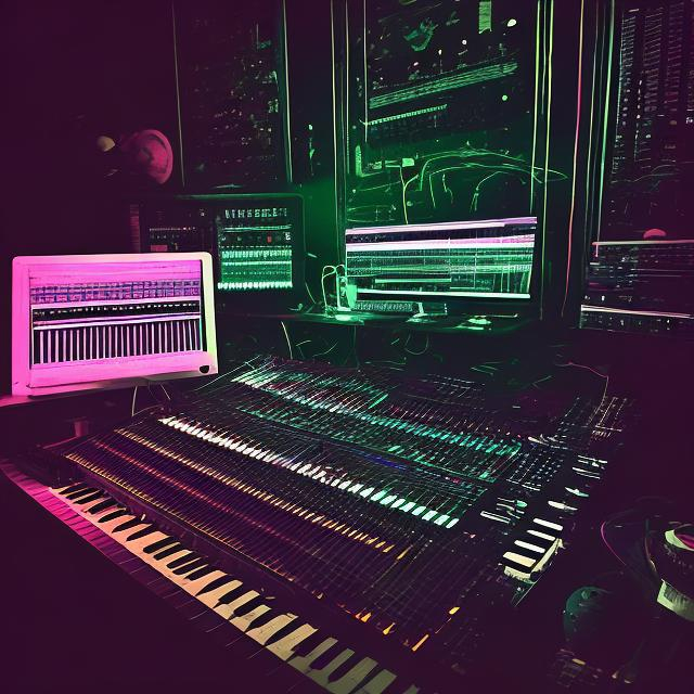 Prompt: Synthesizers, modular synths, Ableton Live, Push 3, hip hop sampling, beats, tape loops, audio coding, Halloween. Riverwest, Milwaukee. Femme and LGBTQ friendly. Music production.