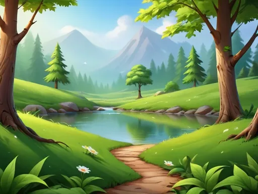 Prompt: Nature background 