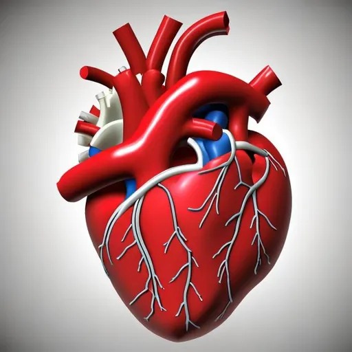 Prompt: human heart model
