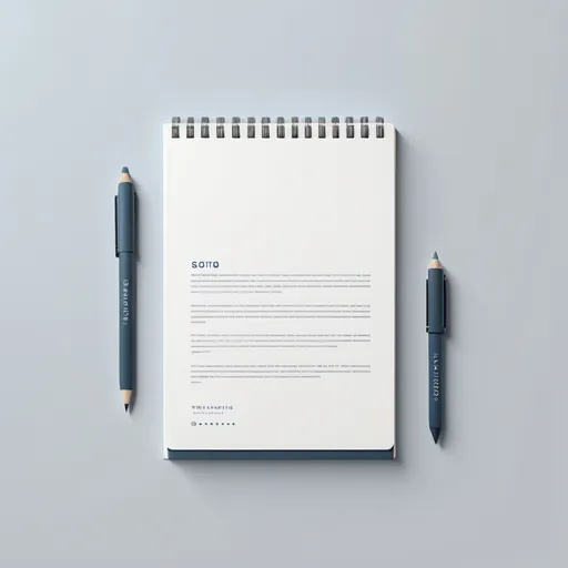 Prompt: (logo) design for a creative academic project titled "Take Notes", modern and professional style, sleek typography, minimalist aesthetic, incorporating a notepad or pencil graphic, soothing color palette in muted blues and grays, conveying a sense of organization and clarity, suitable for an educational branding or presentation, high-quality and ultra-detailed finish.