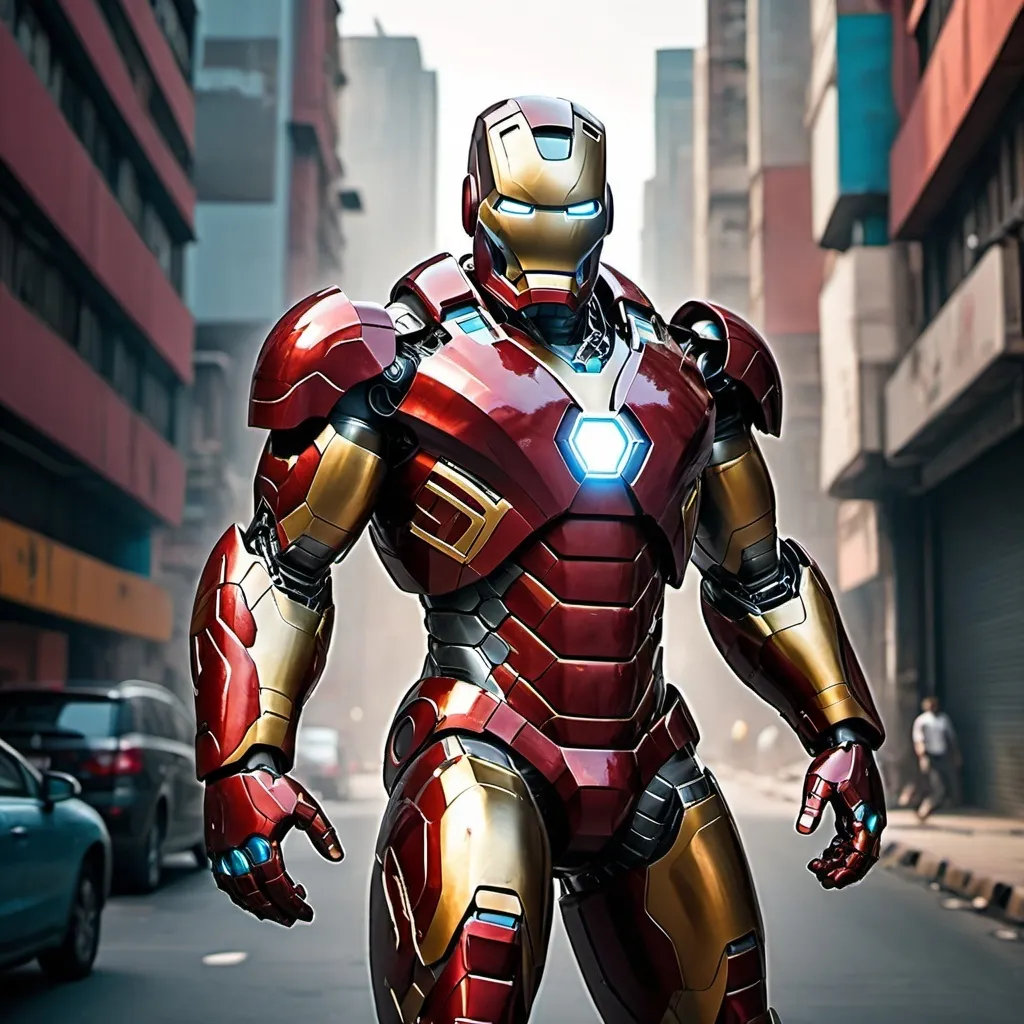 Prompt: Indian iron man