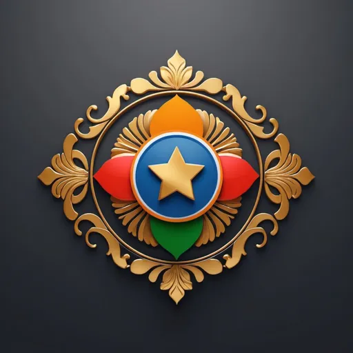 Prompt: India trading logo for YouTube live name trading hub trading, professional, modern design, vibrant colors, high quality, detailed emblem, gold accents, dynamic and energetic, traditional Indian elements, sleek and polished, 3D rendering, flag motif, trading theme, cultural fusion, contemporary twist, YouTube live, best quality, vibrant colors, modern design, traditional elements, dynamic, 3D rendering, professional, polished, gold accents, flag motif, cultural fusion, energetic