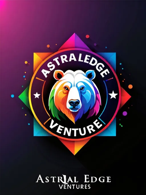 Prompt: Logo Name AstralEdge Ventures Indian stock market, bull and bear, vibrant colors, modern design, professional, detailed, high quality, digital art, vivid colors, dynamic composition, financial theme, energetic, stock market graph, innovative, sleek typography, bullish and bearish symbols, lucrative, bold and vibrant, highres, ultra-detailed, modern, dynamic lighting