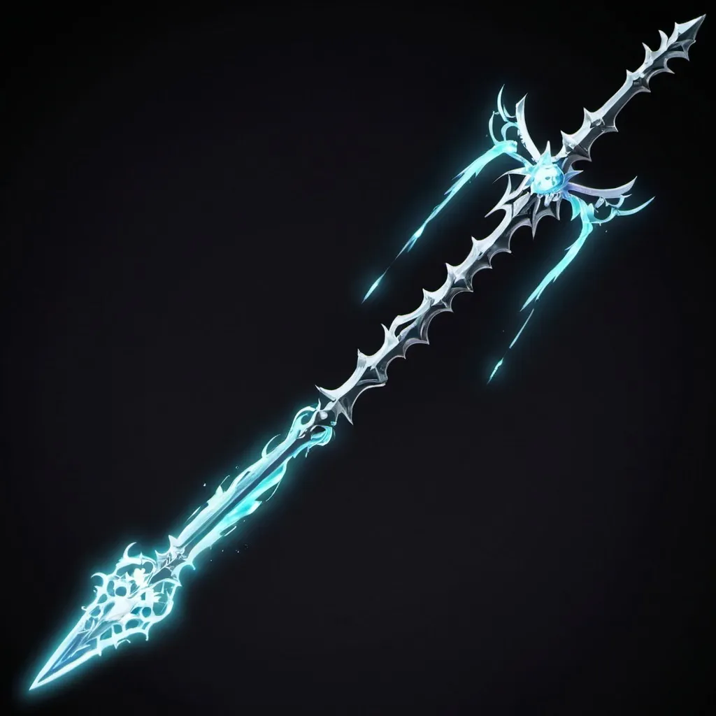 Prompt: Magical death spear